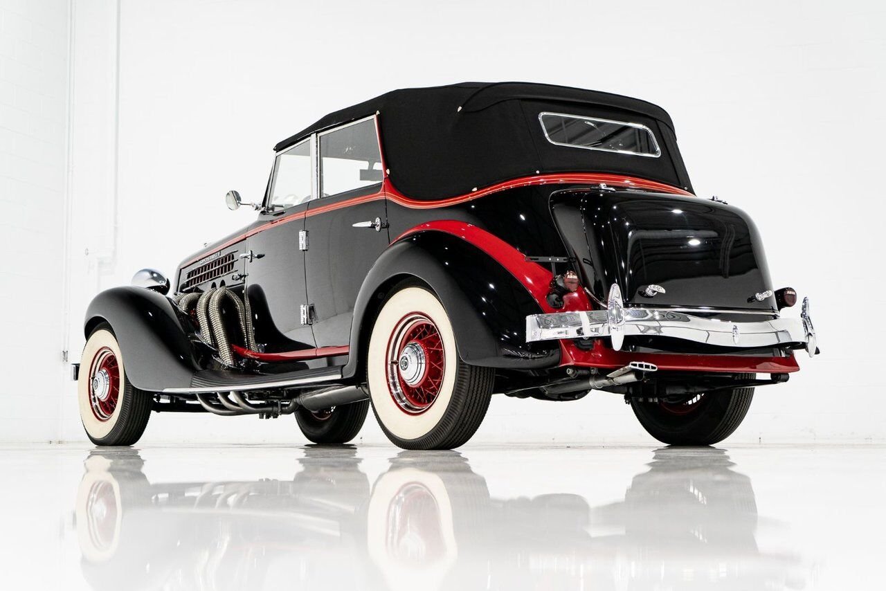 Auburn 851 Supercharge Phaeton **PRIX EN USD** 1935 Noir Montréal - photo #26