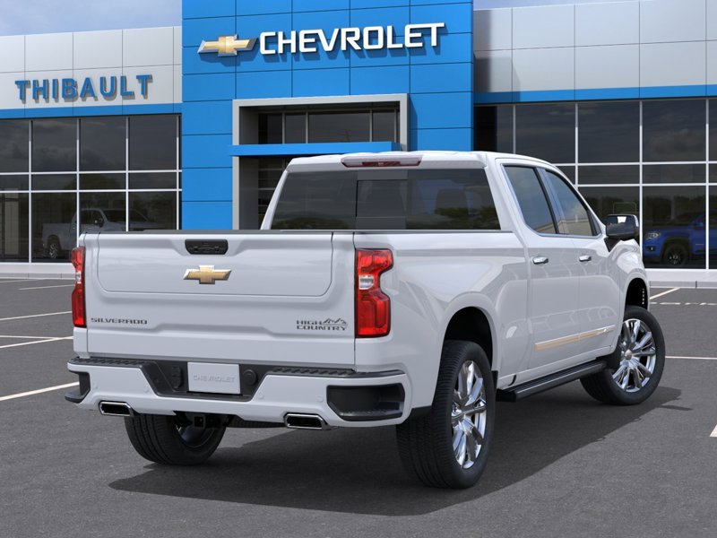 2026 CHEVROLET Silverado 1500 High Country cabine multiplace 4RM 157 po POLAR WHITE TRICOAT Sherbrooke - photo #3