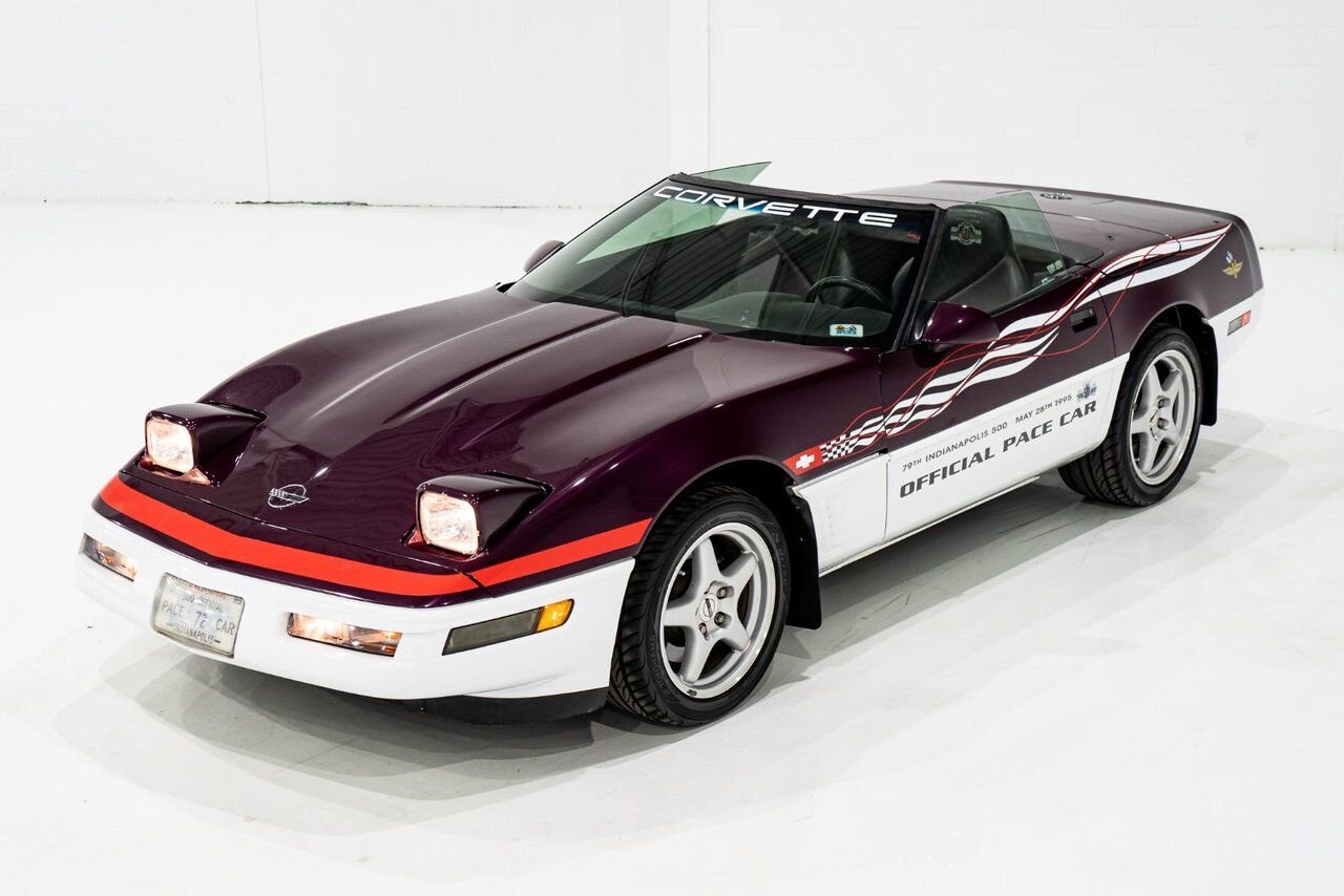 1995 Chevrolet Corvette Convertible Pace Car Pink Montreal - photo #40