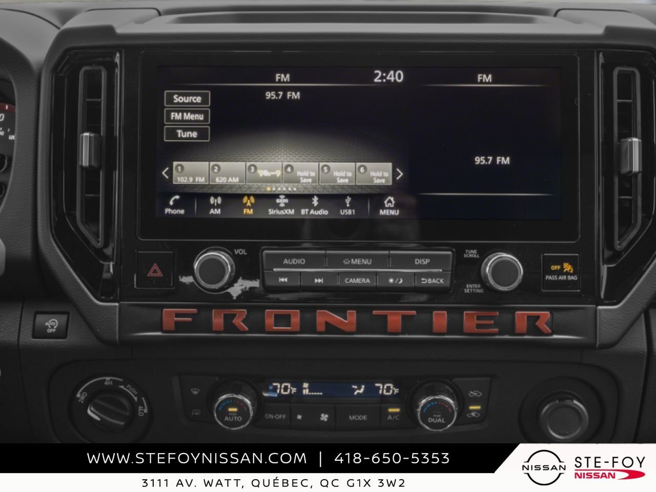 2026 NISSAN Frontier Super Black Ste-Foy - photo #7
