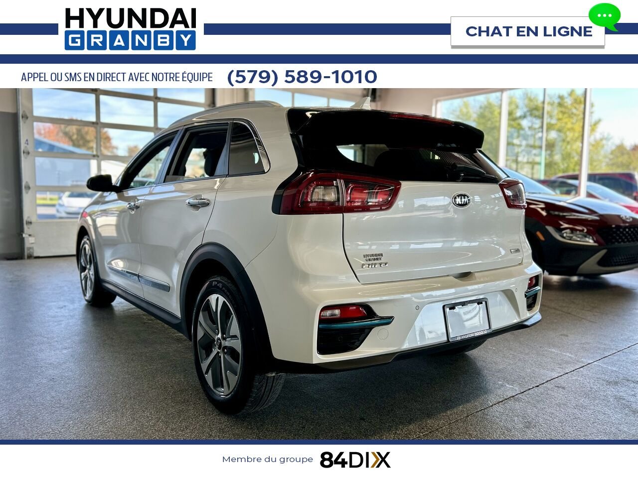 2019 Kia Niro électrique White Granby - photo #4