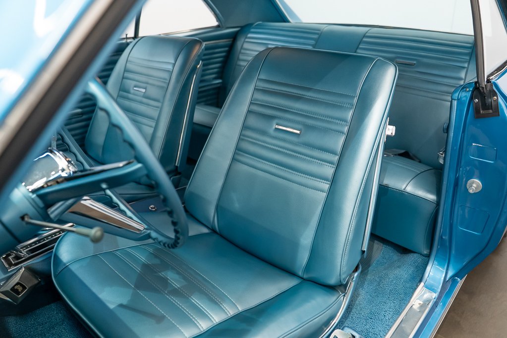 Chevrolet Chevelle 1967 Bleu Montréal - photo #27
