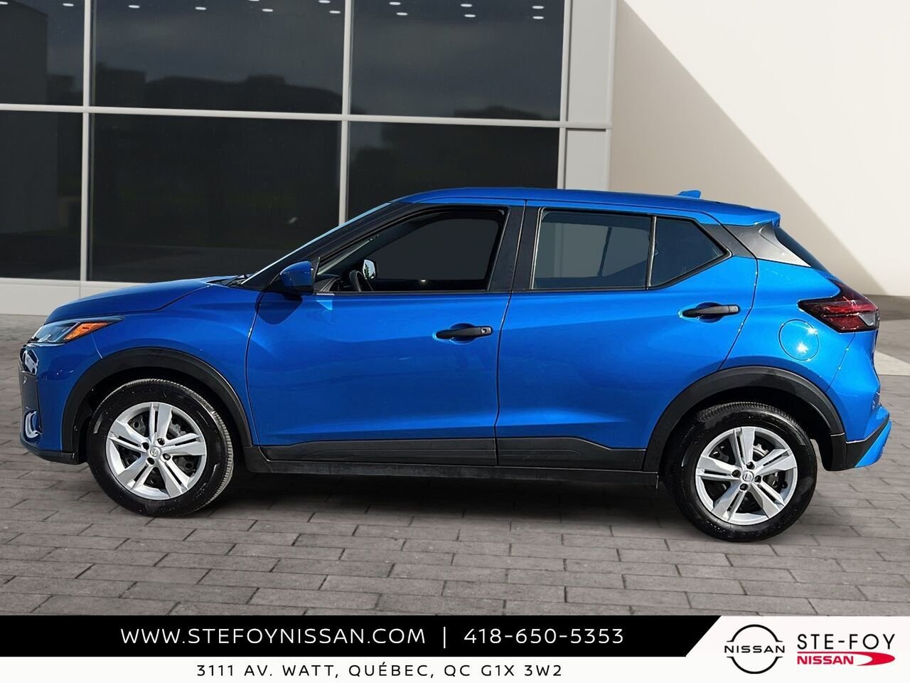 Nissan Kicks S TA 2024 Bleu Ste-Foy - photo #4