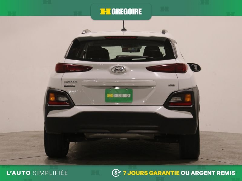 Hyundai Kona 822192 | Preferred AWD AUTO AC GR ELECT MAGS CAM RECUL BLEU 2020 Blanc Laval - photo #7