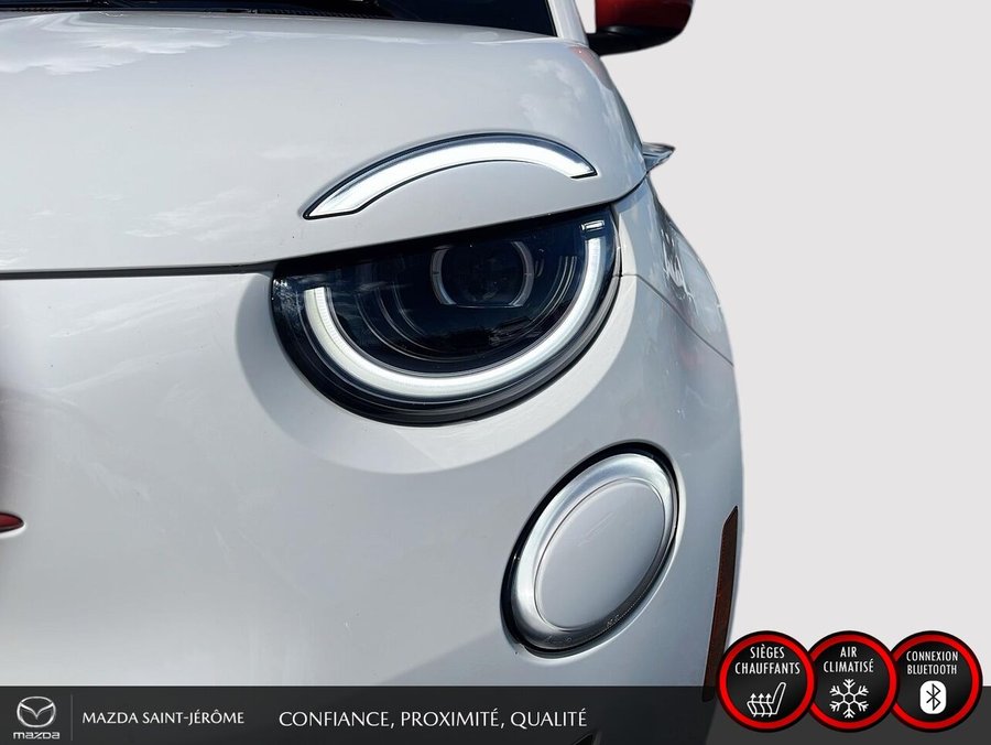 FIAT 500e Édition (RED) | CLEAN CARFAX | 2024 Blanc