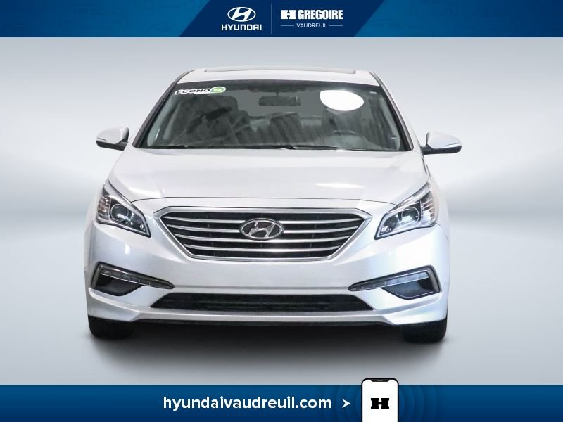 2016 Hyundai Sonata White Laval - photo #2