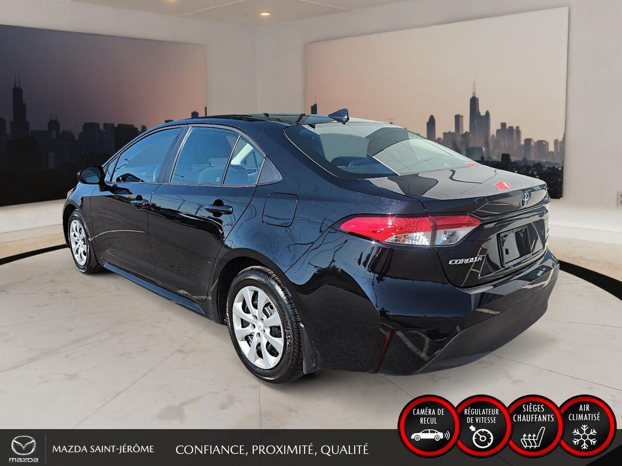 2023 Toyota Corolla LE | RÉGULATEUR ADAPTATIF À RADAR | CAMÉRA DE RECUL | BLUETOOTH | 77 742 KM Black Saint-Jérôme - photo #8