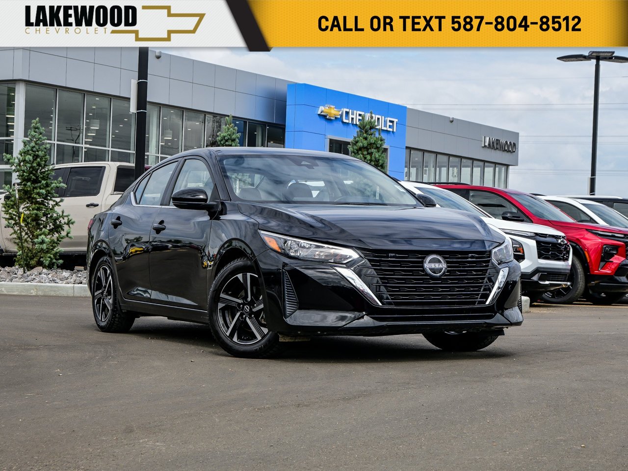 2025 Nissan Sentra SV CVT Black Sherwood Park - photo #0