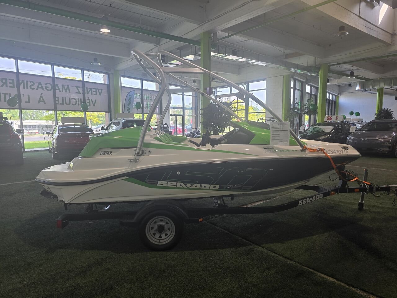 2012 Sea-doo Speedster 150 Green  - photo #6