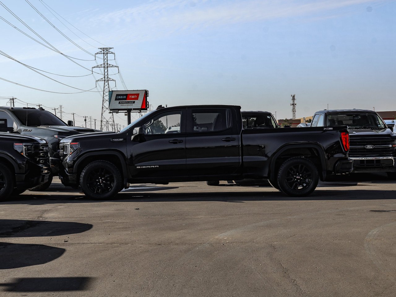 2024 GMC Sierra 1500 4WD Crew Cab 147 Pro Black Sherwood Park - photo #4