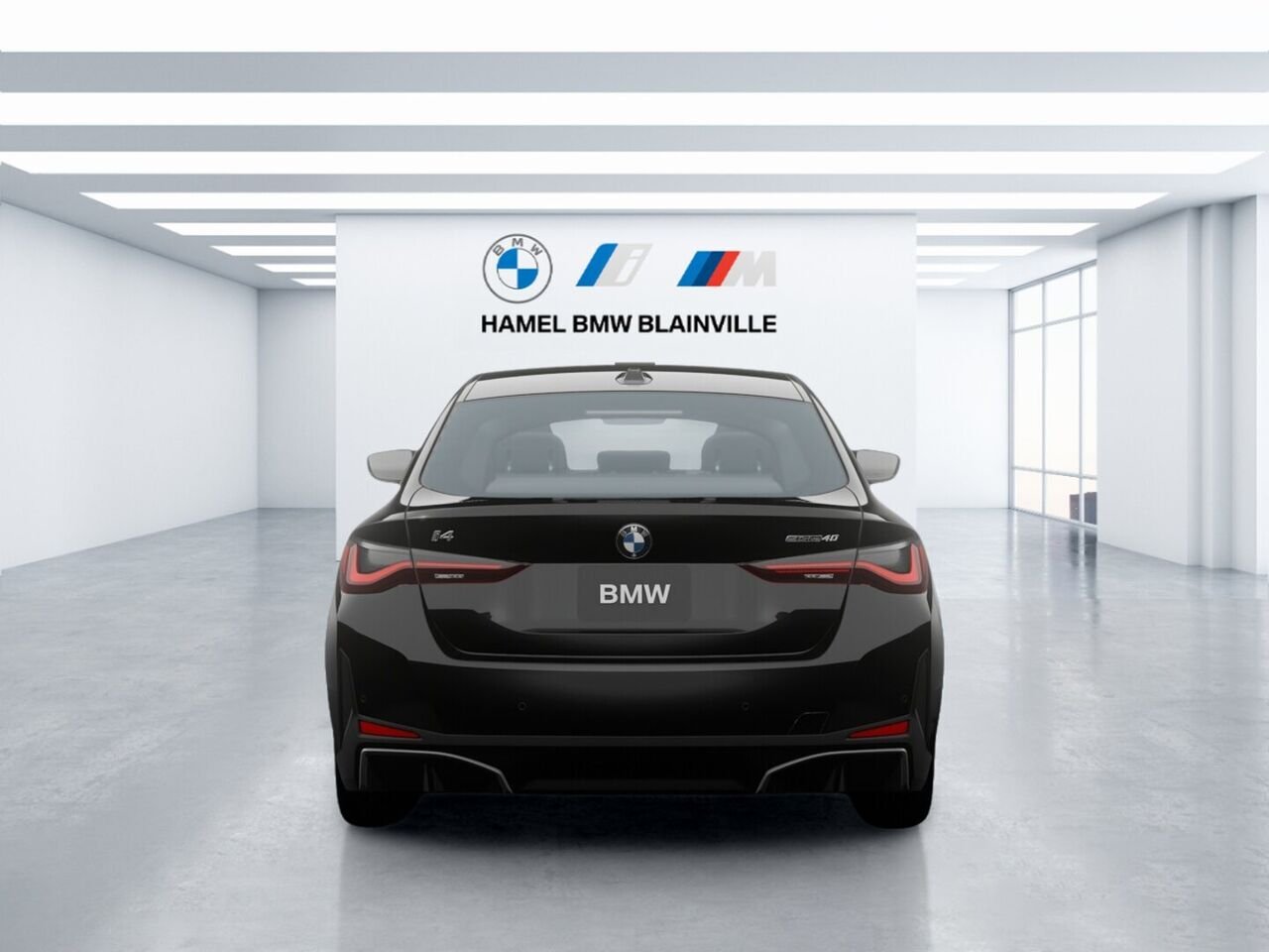 2026 BMW i4 Black Sapphire Metallic Blainville - photo #4