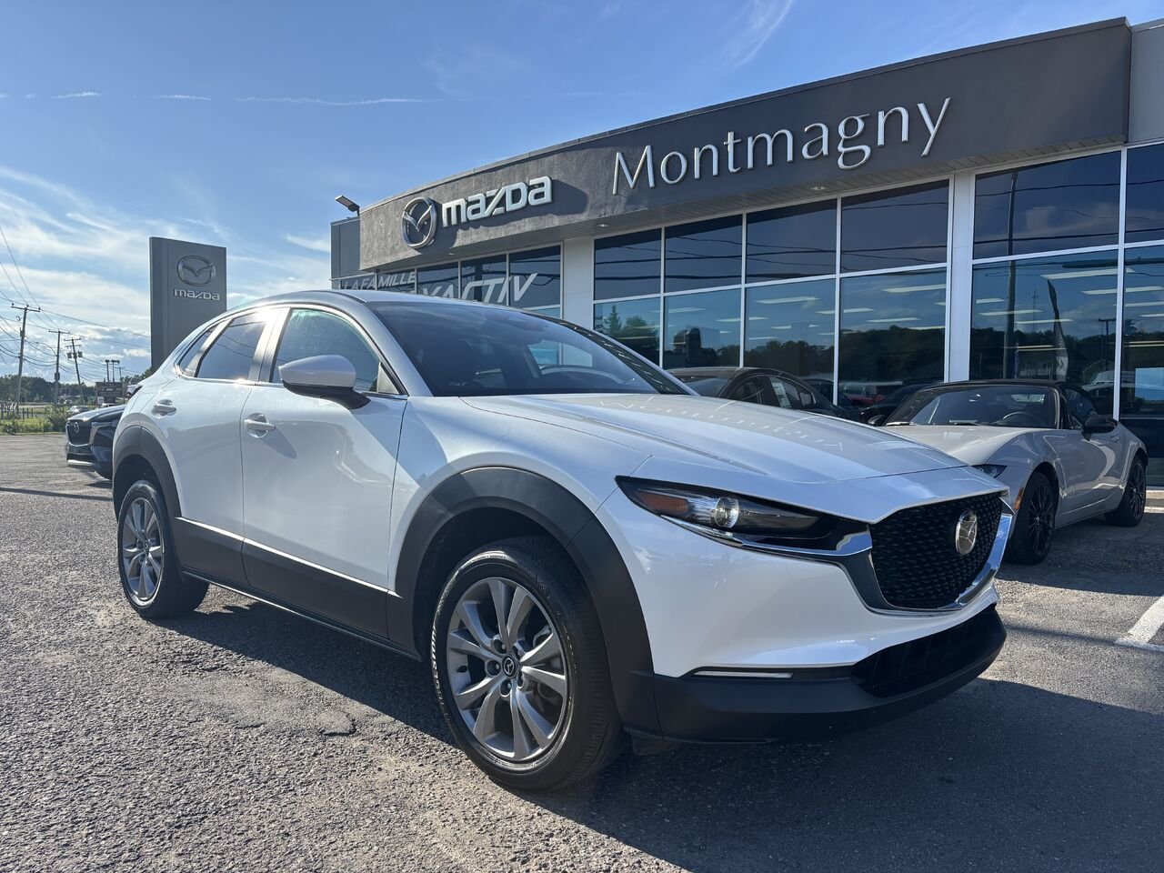2025 Mazda CX-30 GS TI White Montmagny - photo #0