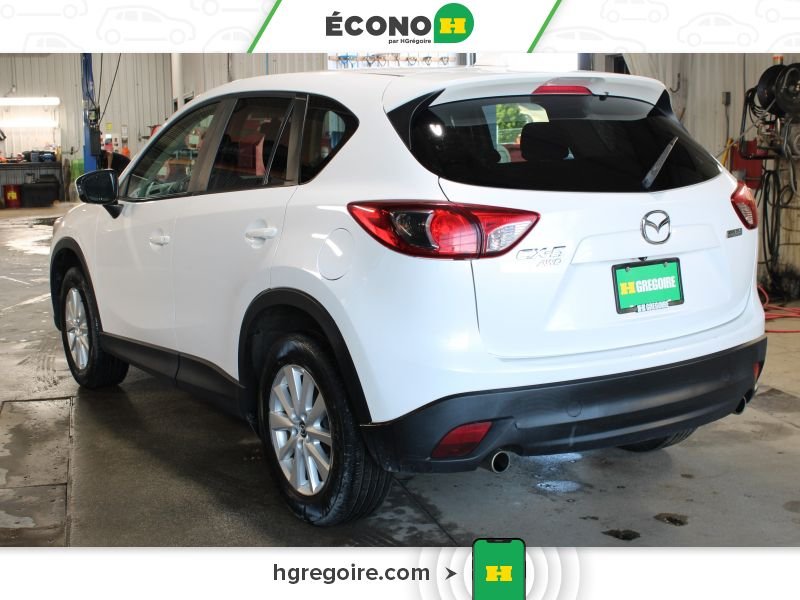 Mazda CX-5 R3667A | GS AWD TOIT CAMERA BLUETOOTH SIEGES CHAUFFANTS 2014 Blanc Laval - photo #5