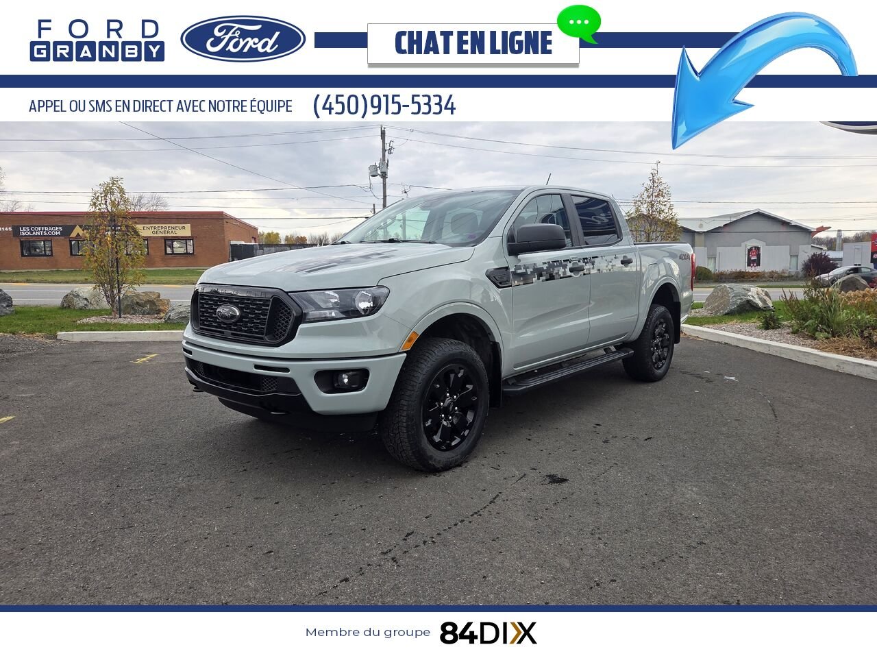 2023 Ford Ranger Grey Granby - photo #2