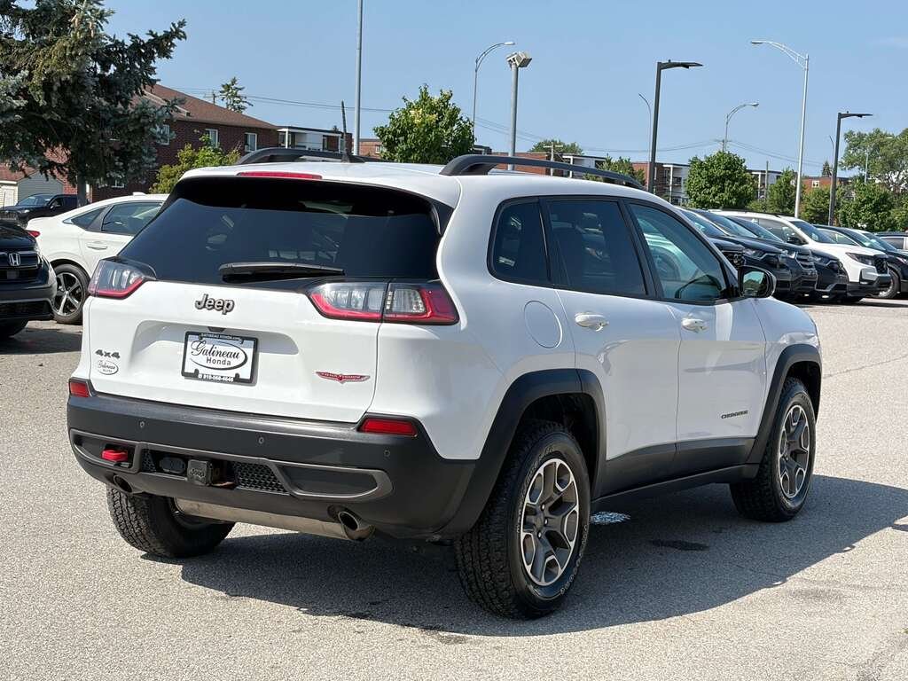 2020 Jeep Cherokee Trailhawk Elite 4x4 White Gatineau - photo #4