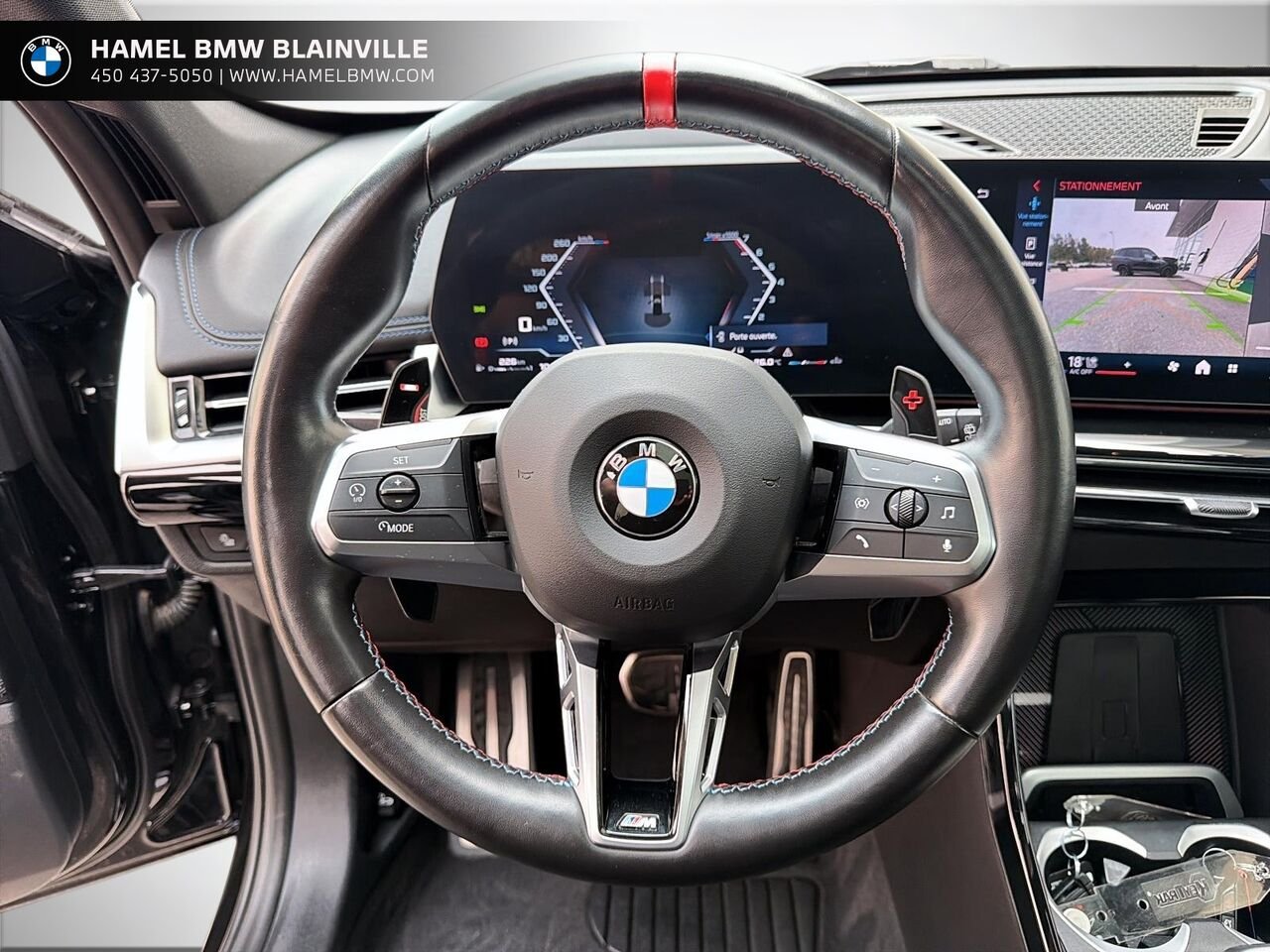 2024 BMW X1 M35i xDrive véhicule d'activités sportives Black Blainville - photo #11