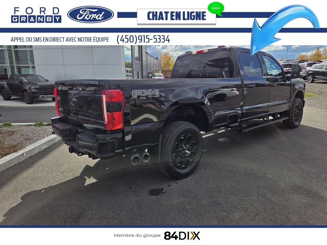 Ford Super Duty F-250 SRW 2024 Noir Granby - photo #6