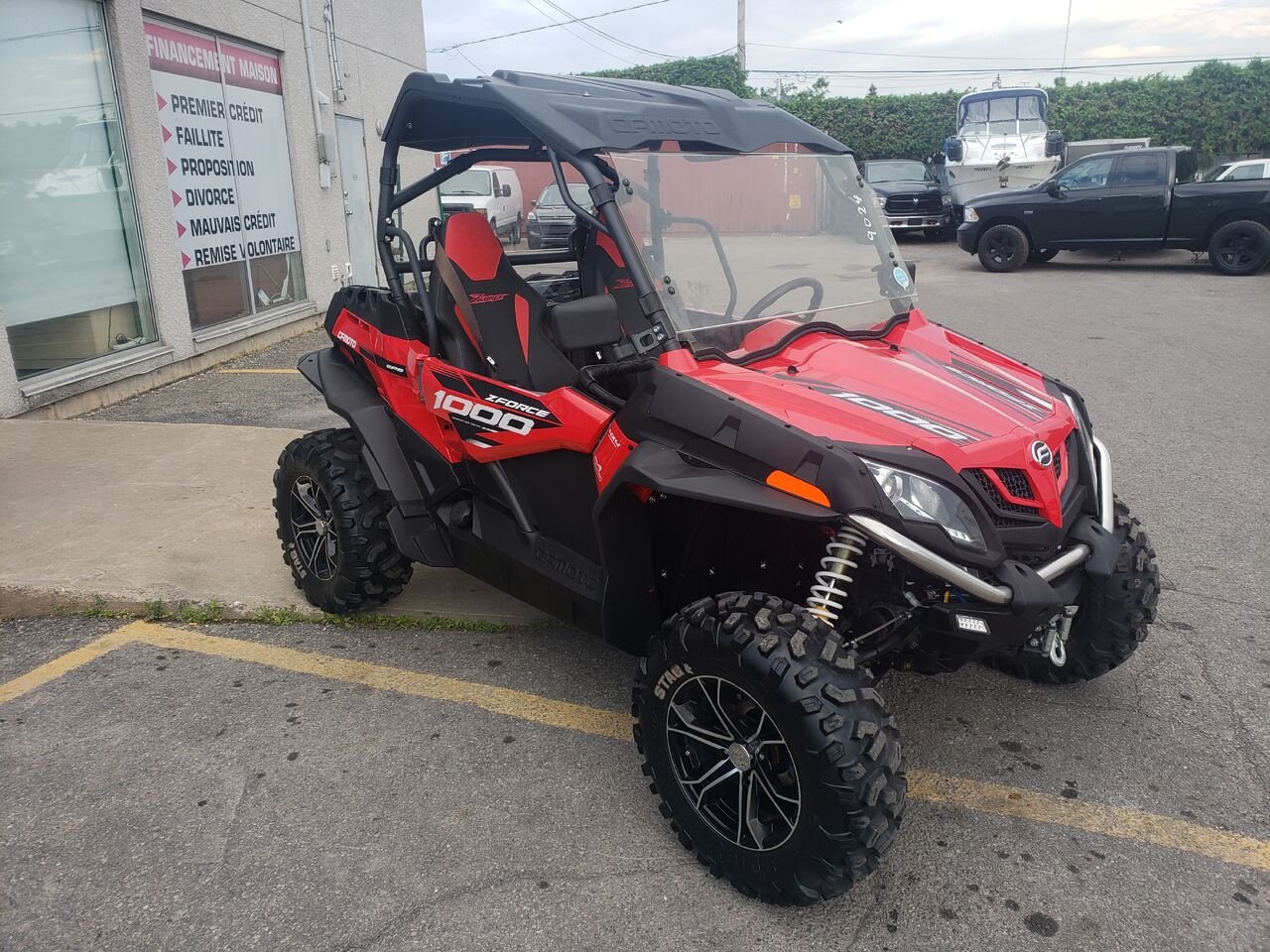 2021 CF MOTO ZFORCE 950 Grey  - photo #4