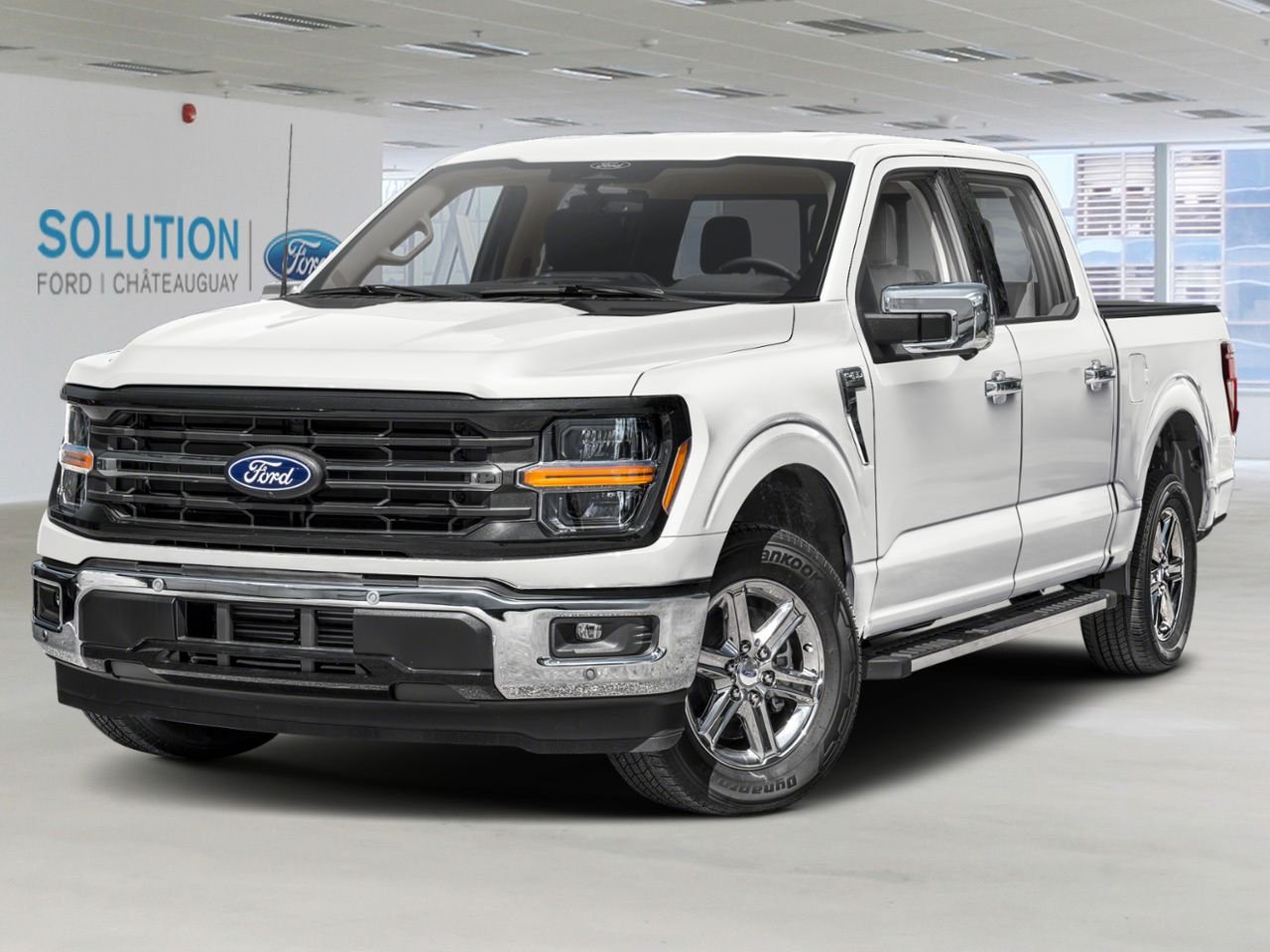 Ford F-150 XLT CABINE SUPERCREW 4RM CAISSE DE 6,5 PI 2025 Blanc Oxford Châteauguay - photo #0