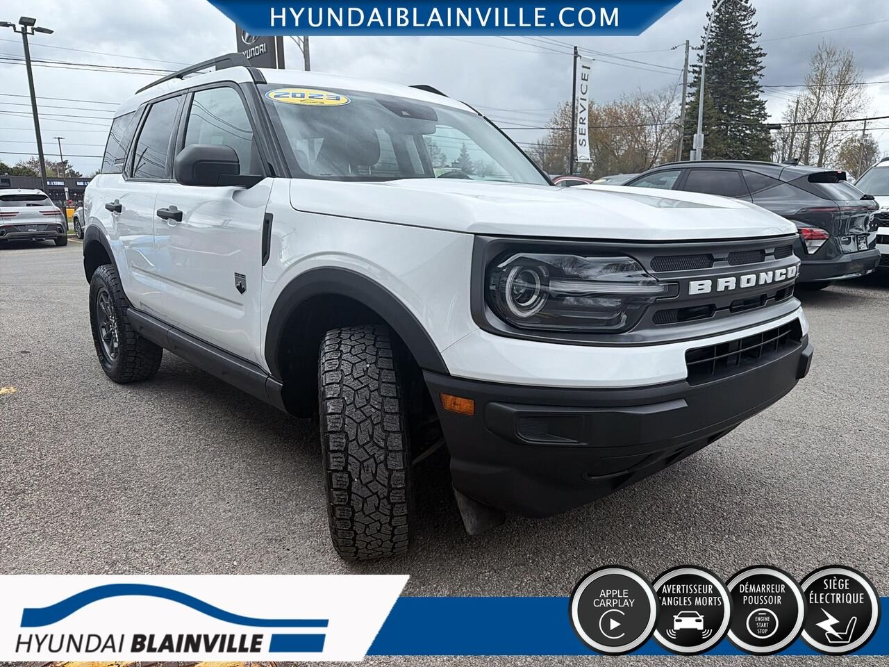 Ford Bronco Sport 2023 Blanc Blainville - photo #2