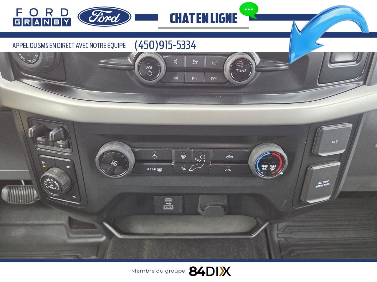 Ford F-150 2022 Noir Granby - photo #16