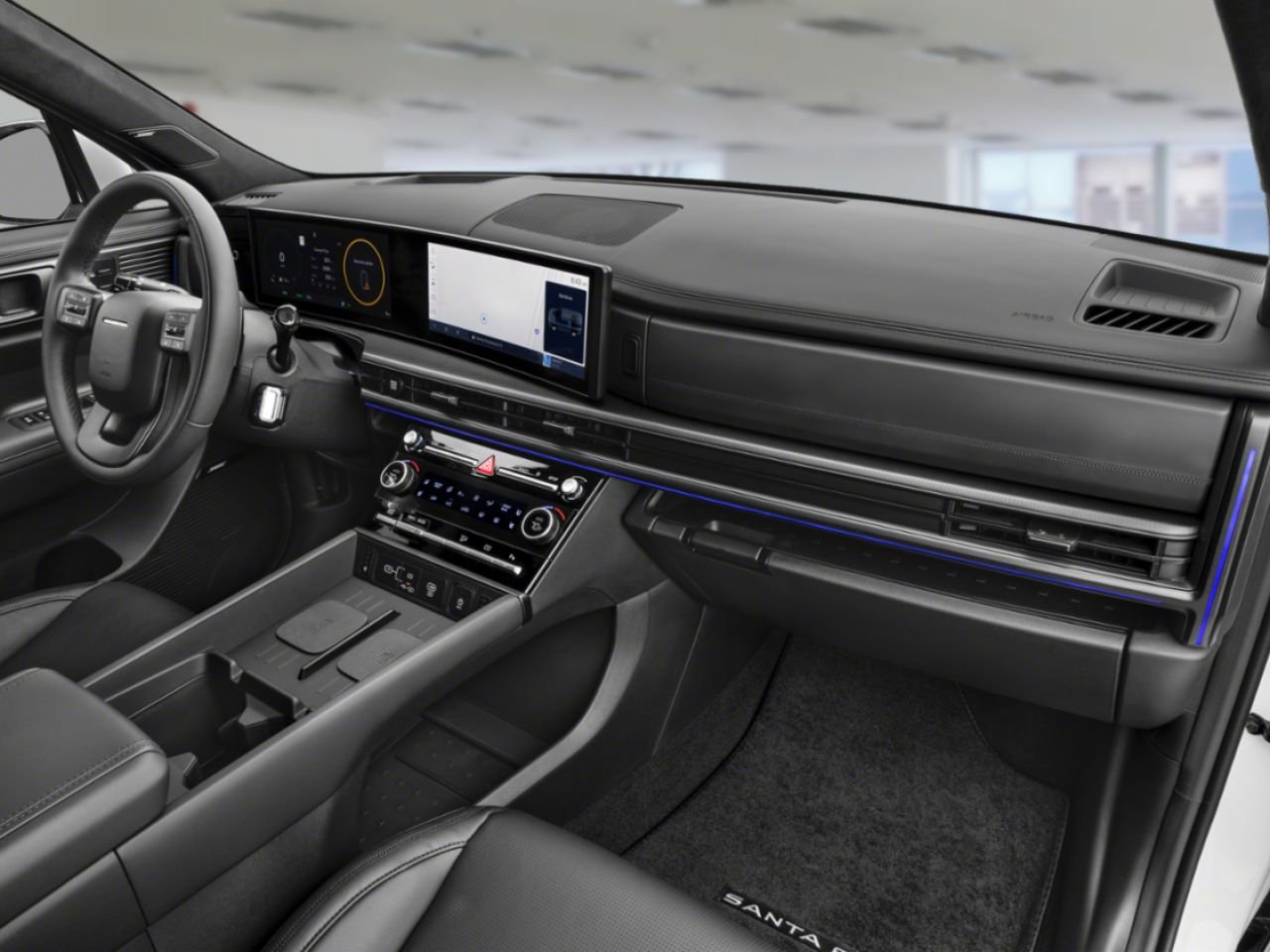 Hyundai Santa Fe Hybrid 2026 Noir abysse Saint-Eustache - photo #8