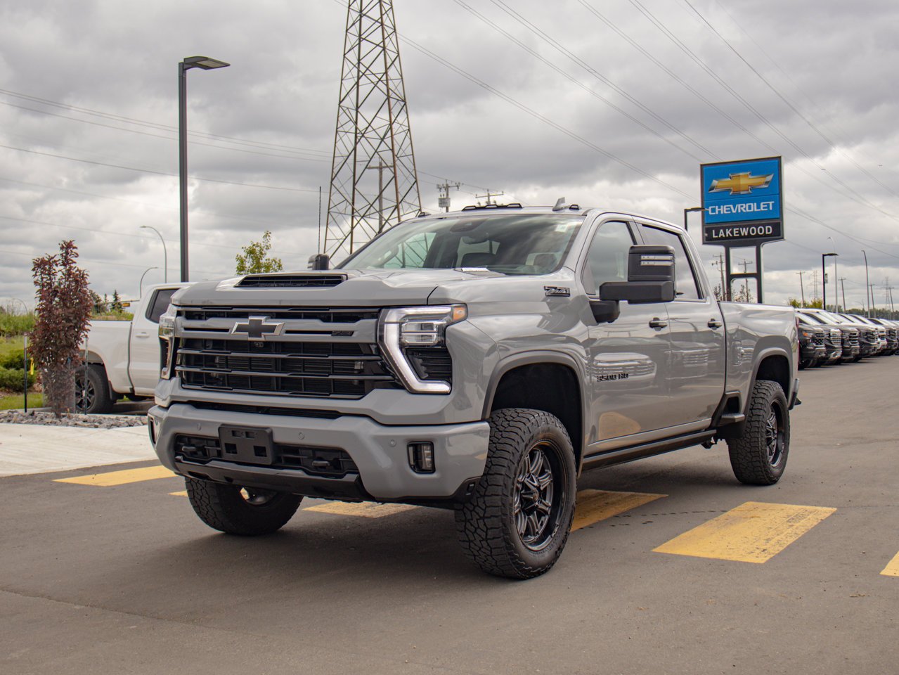 2024 Chevrolet Silverado 3500HD 4WD Crew Cab 159 LTZ Grey Sherwood Park - photo #3