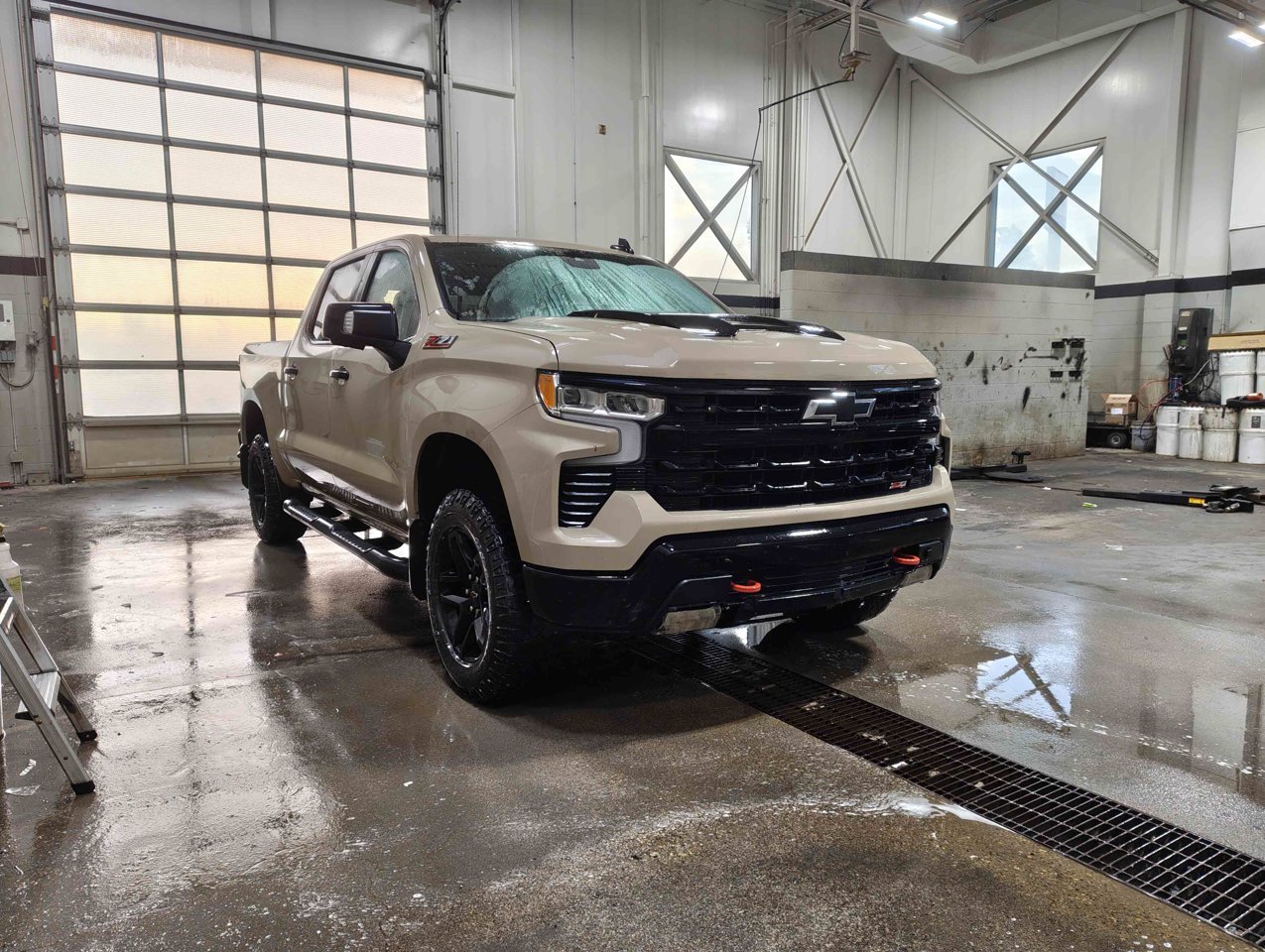 2022 Chevrolet Silverado 1500 4WD Crew Cab 147 LT Trail Boss Beige Sherwood Park - photo #2