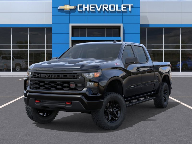 CHEVROLET Silverado 1500 Custom Trail Boss cabine multiplace 4RM 157 po 2026 Noir Ottawa & Gatineau - photo #5