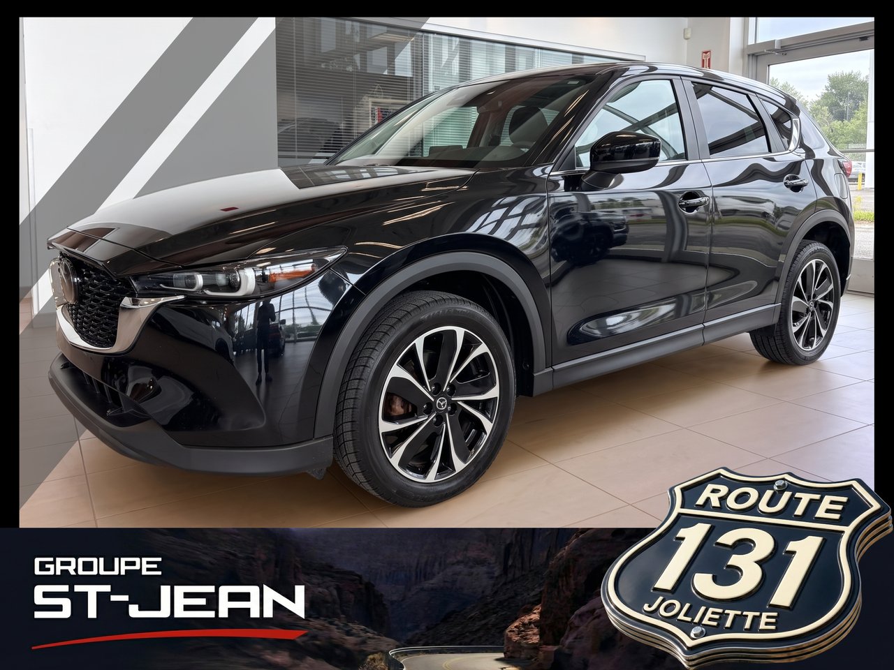 2022 Mazda CX-5 Black Notre-Dame-des-Prairies - photo #0