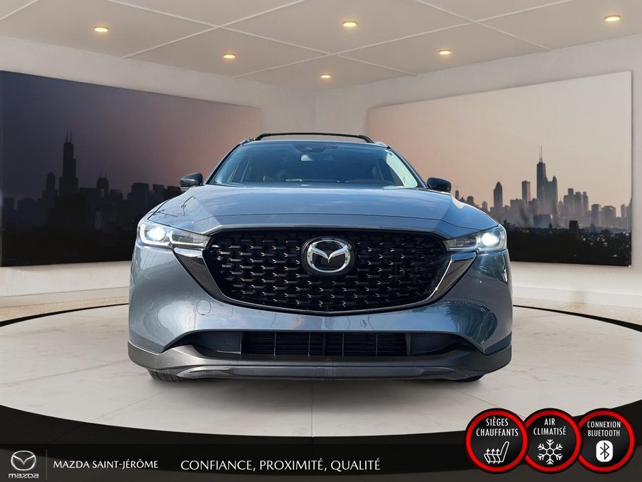 Mazda CX-5 Édition Kuro | AWD | TOIT OUVRANT | CUIR | 2022 Gris