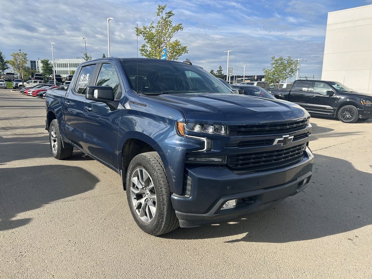 2021 Chevrolet Silverado 1500 4WD Crew Cab 147 RST Blue Sherwood Park - photo #1