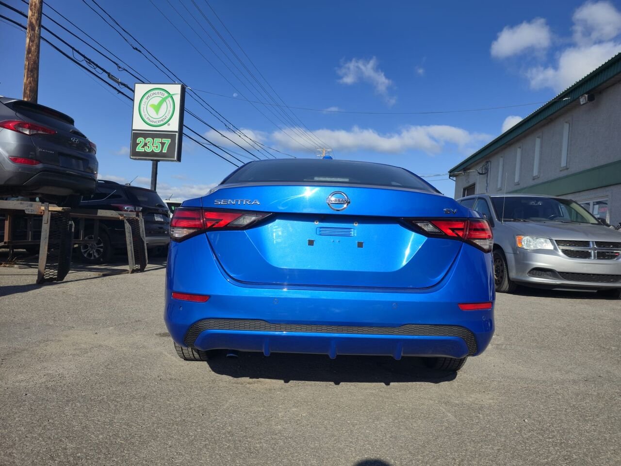 Nissan Sentra 2020 Bleu Longueuil, - photo #2