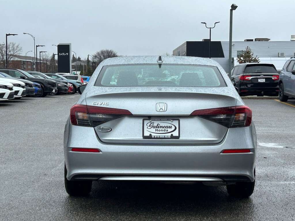 2025 Honda Civic LX Grey Gatineau - photo #4