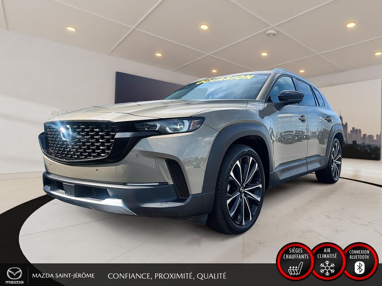 Mazda CX-50 GT avec moteur turbo | TOIT PANORAMIQUE | AWD | CUIR 2023 Beige Saint-Jérôme - photo #0