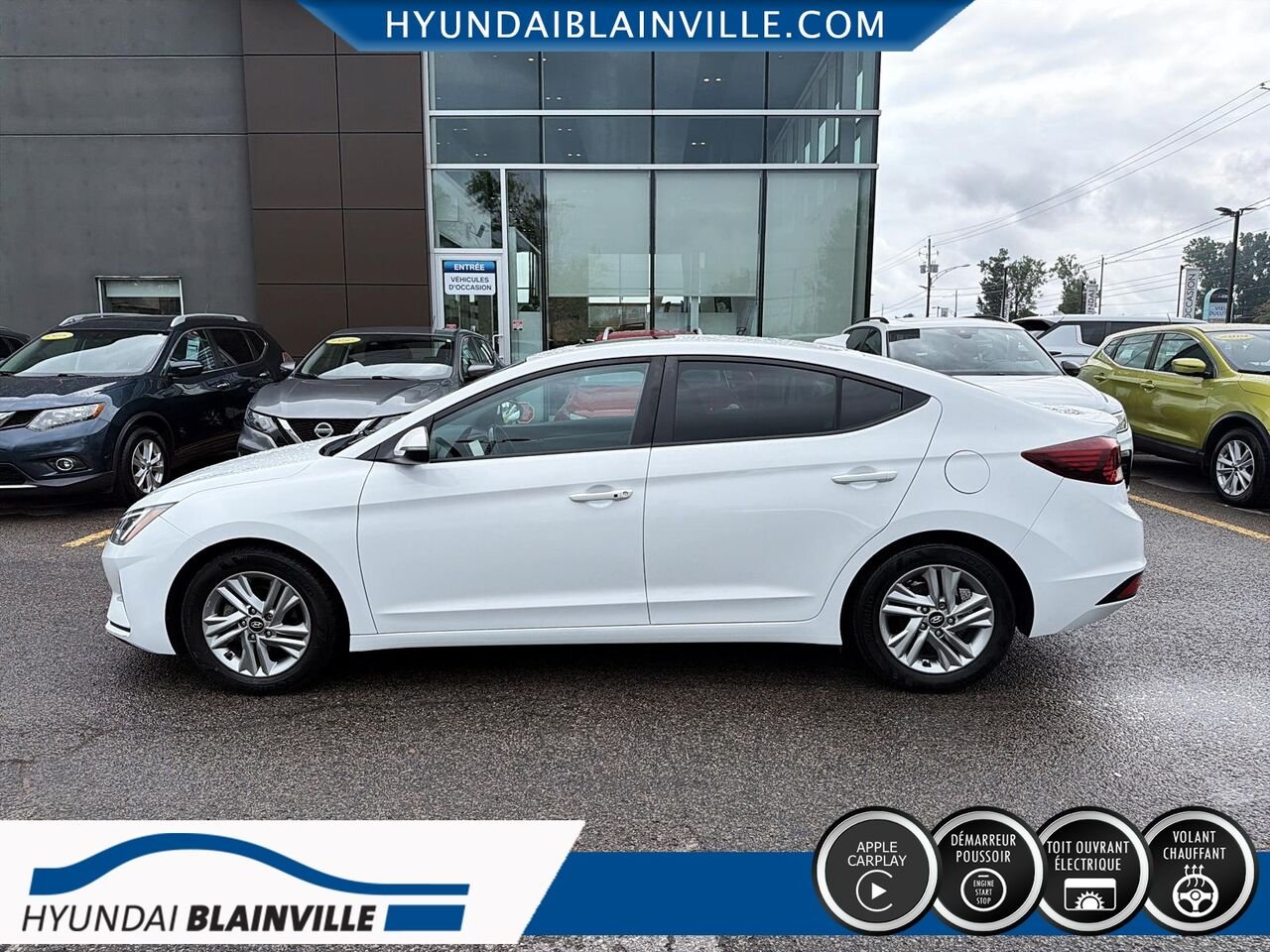 Hyundai Elantra 2020 Blanc Blainville - photo #6