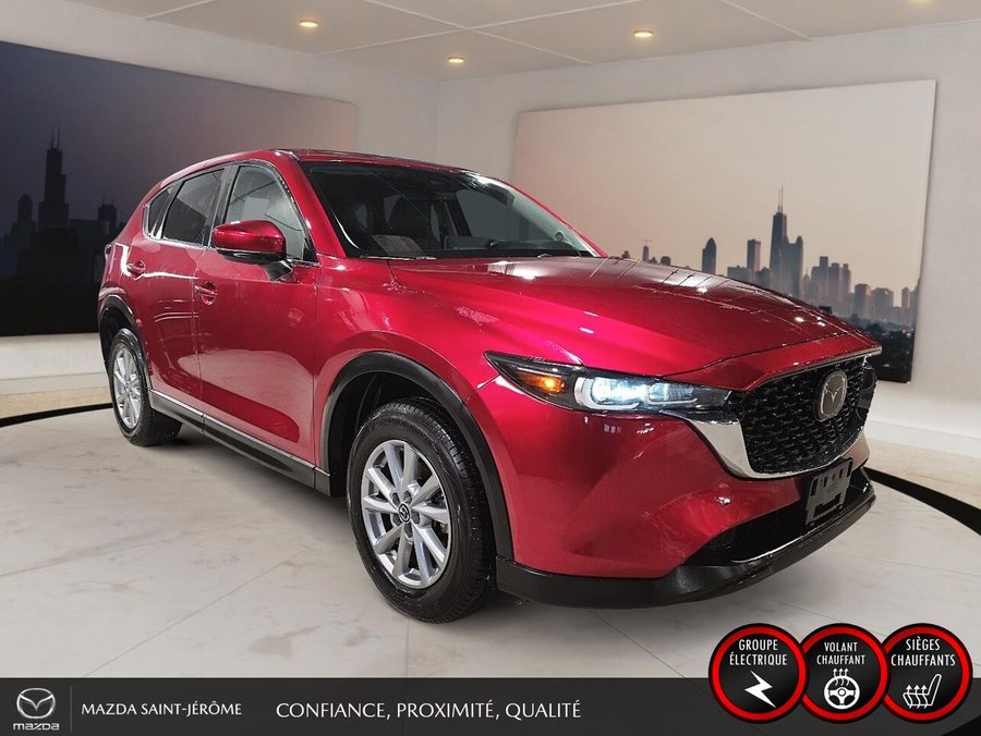 Mazda CX-5 GS | CUIR | AWD | MAGS | 2025 Rouge