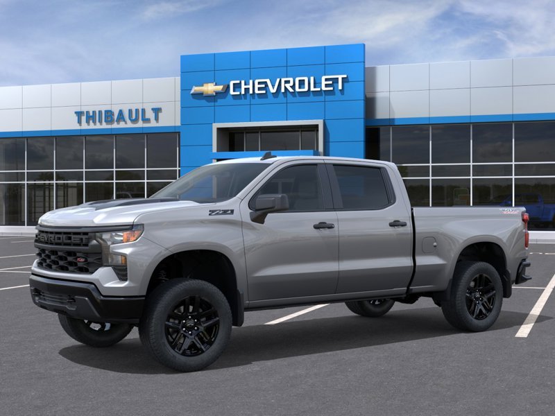 CHEVROLET SILVERADO 1500 Custom Trail Boss cabine multiplace 4RM 157 po 2026 Gris