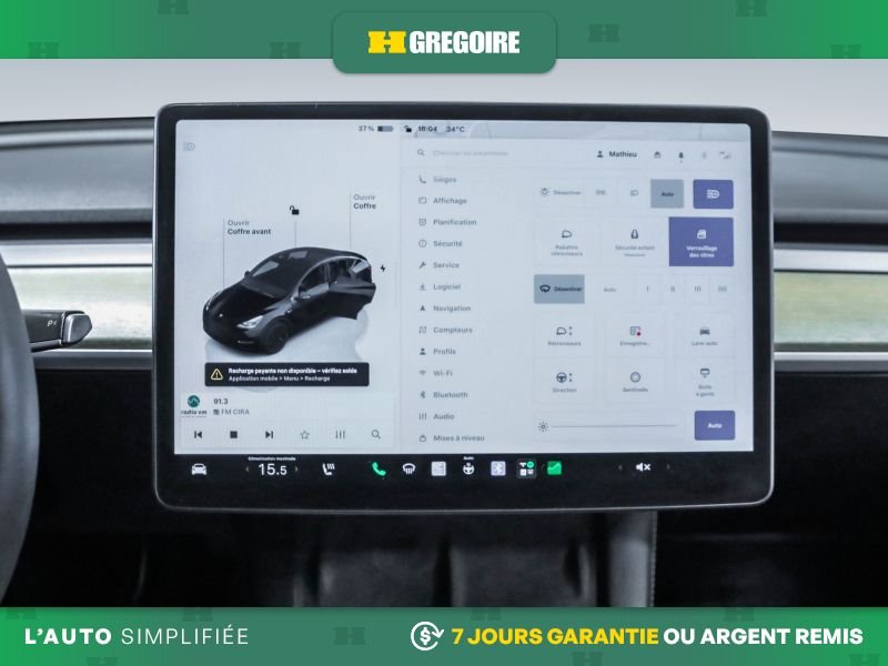 2023 Tesla Model Y Black Saint-Eustache - photo #19