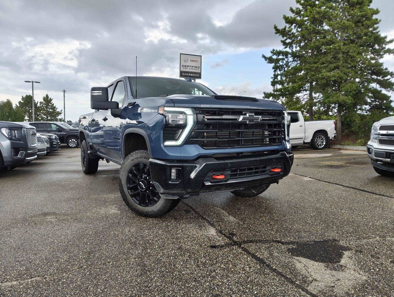 2026 Chevrolet Silverado 3500HD 4WD Crew Cab 159 LTZ Blue Sherwood Park - photo #1
