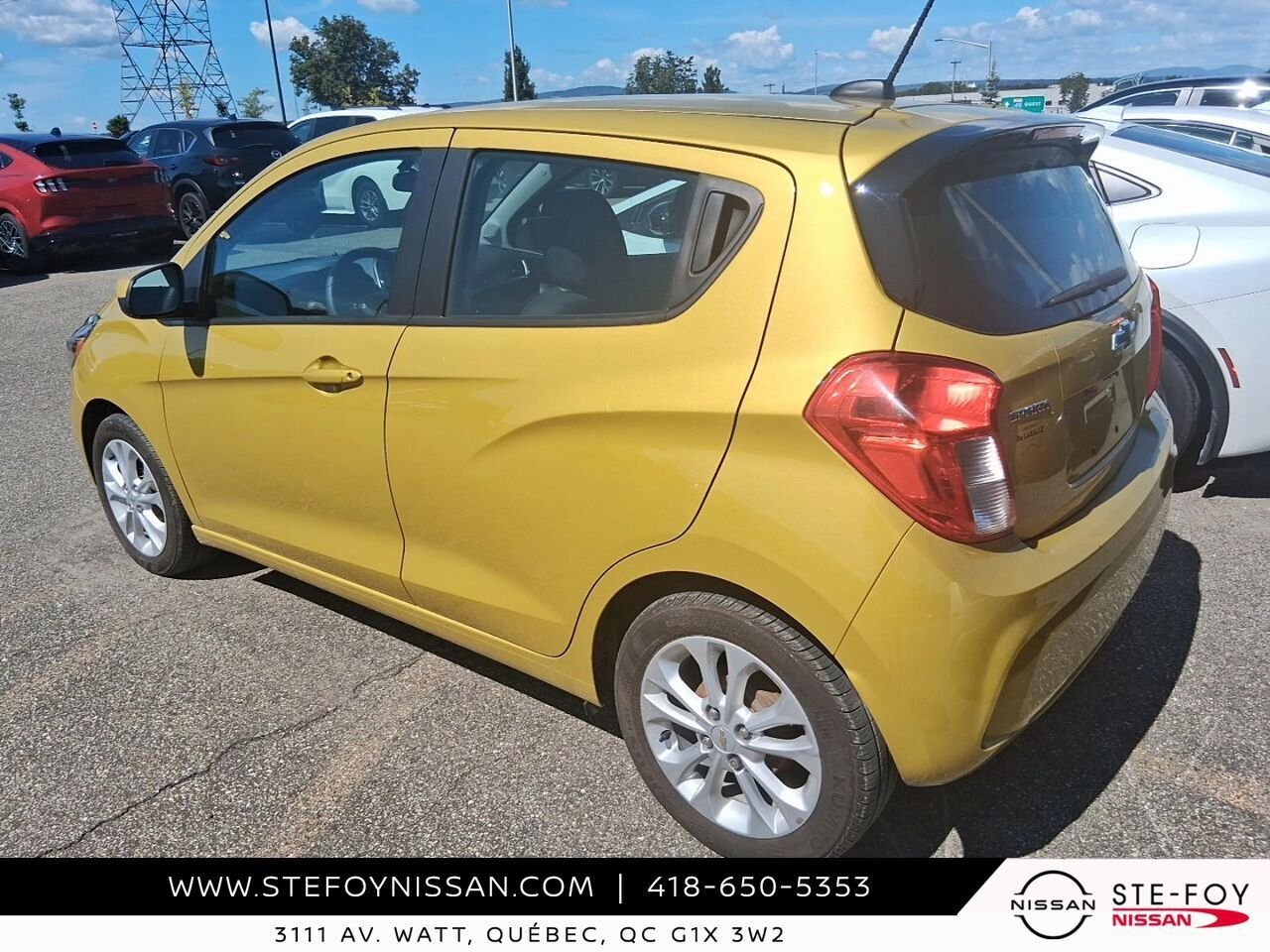 Chevrolet Spark 1LT 2022 Jaune Ste-Foy - photo #1