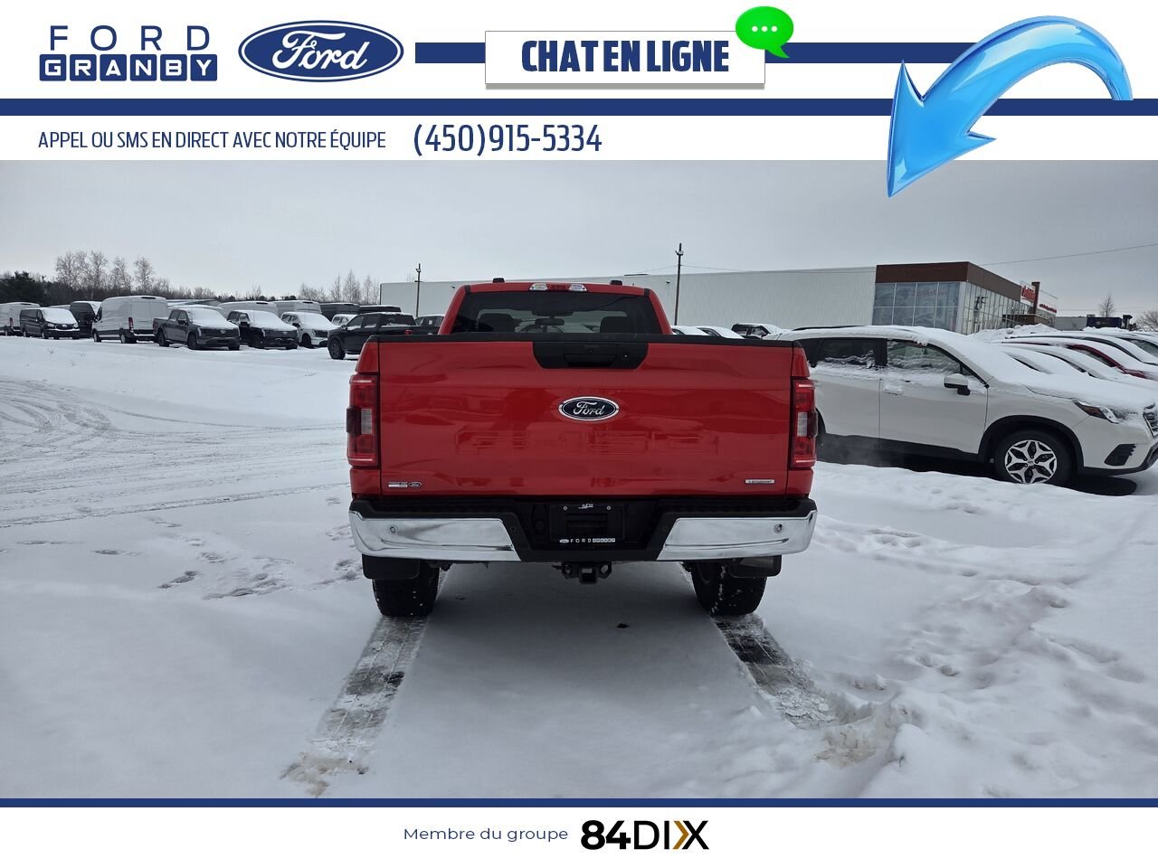 2022 Ford F-150 Red Granby - photo #5