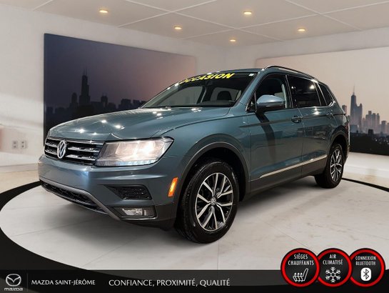 Volkswagen Tiguan Comfortline | TOIT PANORAMIQUE | CUIR | 4MOTION | 2021 Gris
