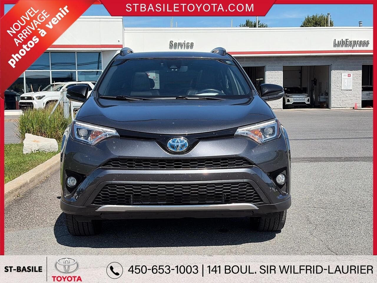TOYOTA RAV4 Hybride 2018 Gris Saint-Basile-le-Grand - photo #4