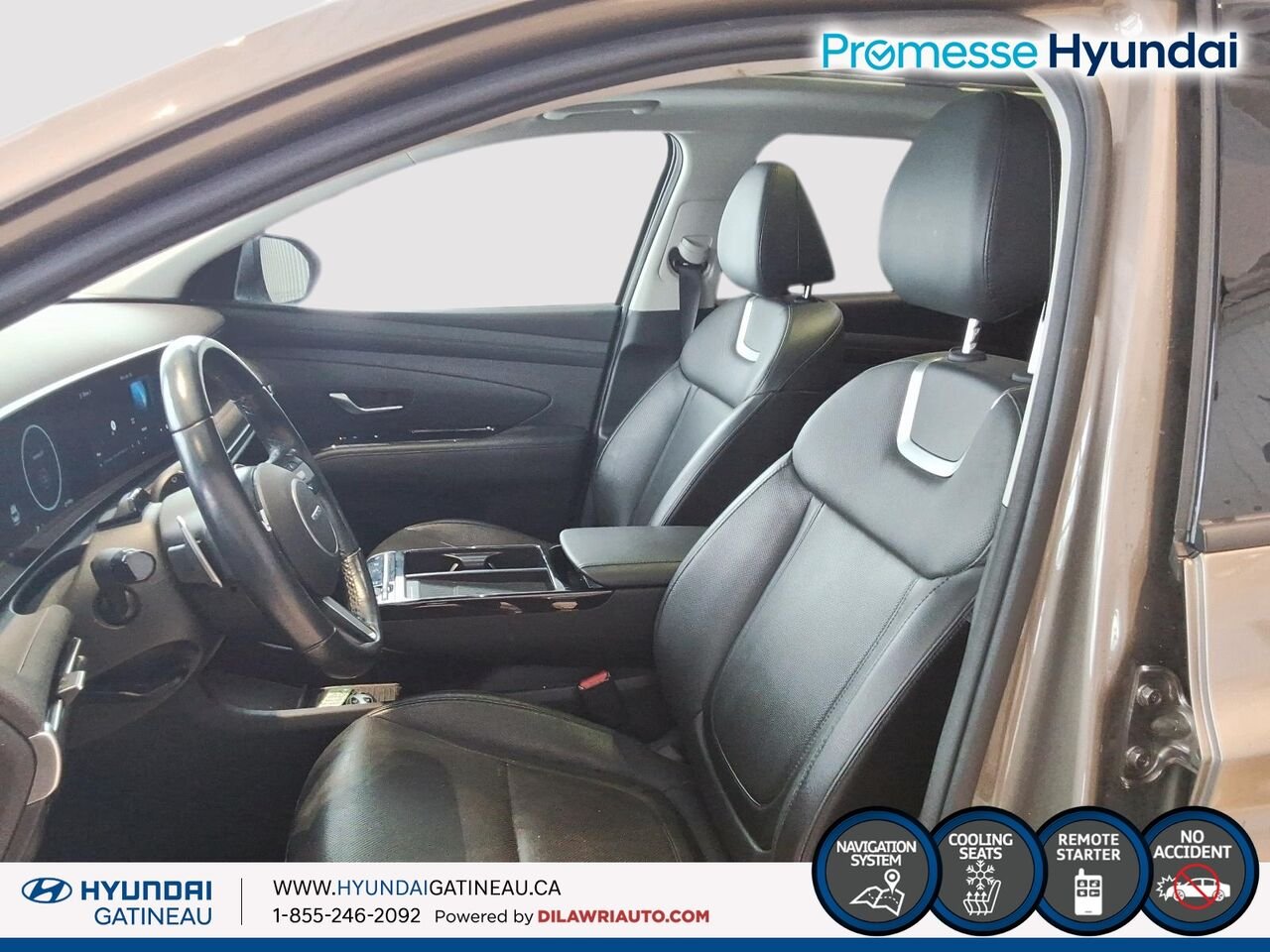 Hyundai Tucson hybride Ultimate TI*** cuir , toit ouvrant , navigation et plus *** 2025 Bronze Ottawa & Gatineau - photo #7