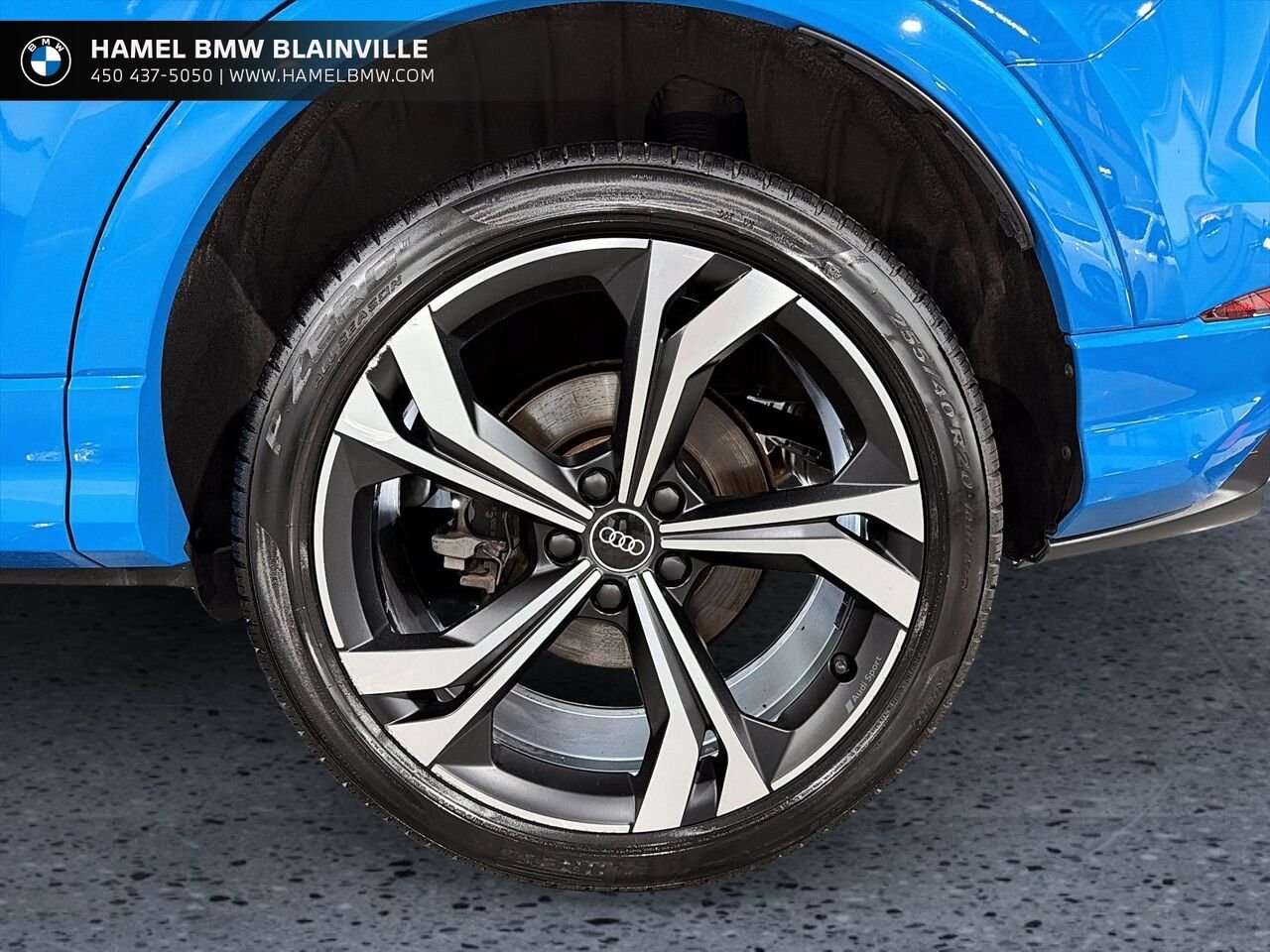 Audi Q3 Technik 45 TFSI quattro 2022 Bleu Blainville - photo #6