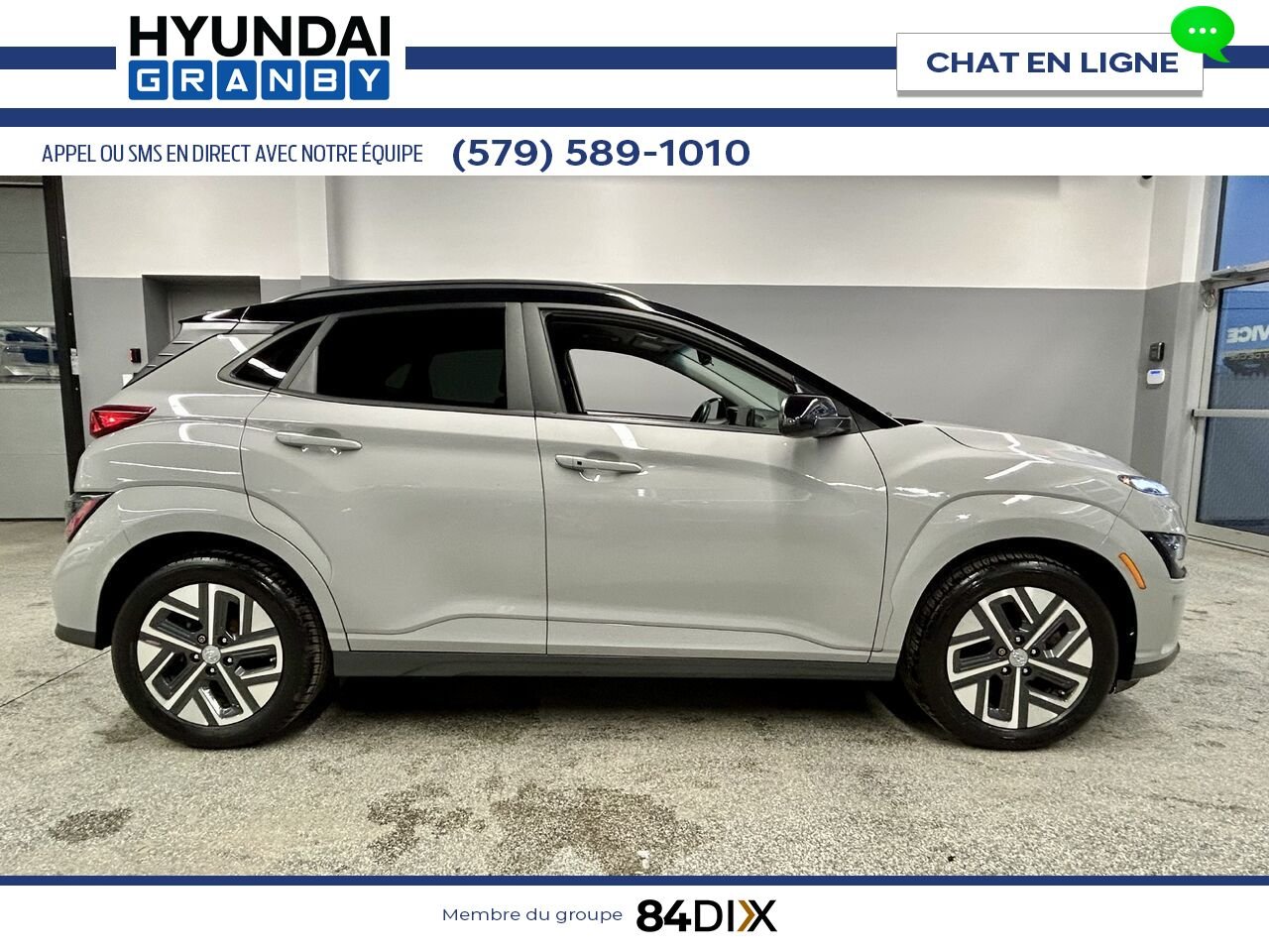 2023 Hyundai Kona Electric Grey Granby - photo #7