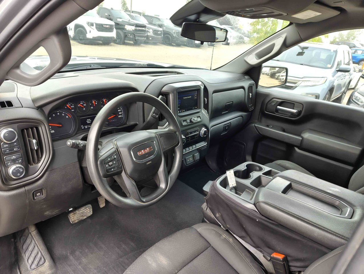 2023 GMC Sierra 1500 4WD Crew Cab 147 Pro Grey Sherwood Park - photo #6