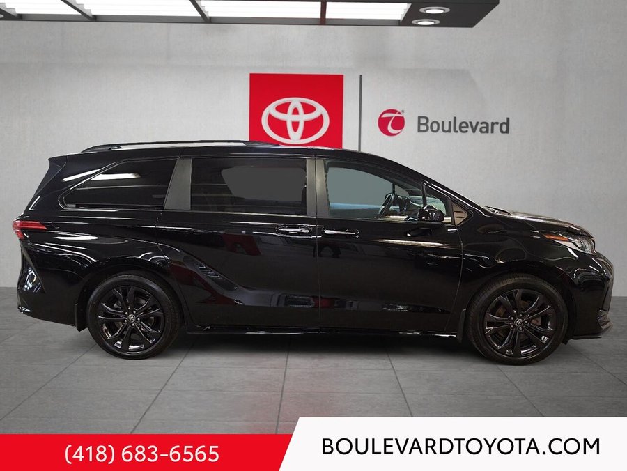 Toyota Sienna 2025 2025 Noir minuit métallisé