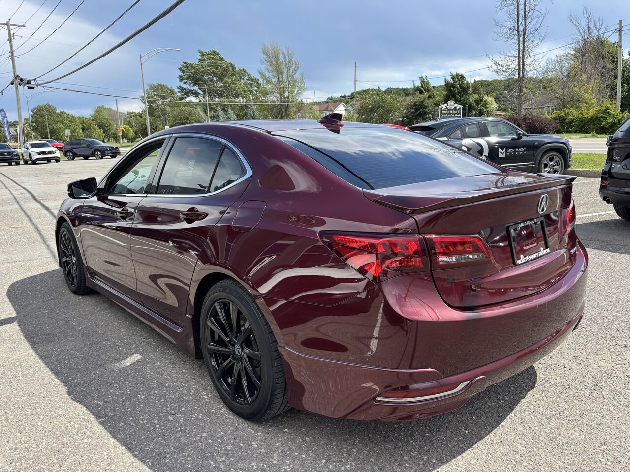 2015 ACURA TLX TECH V6 Tech berline 4 portes SH-AWD Red Montmagny - photo #6